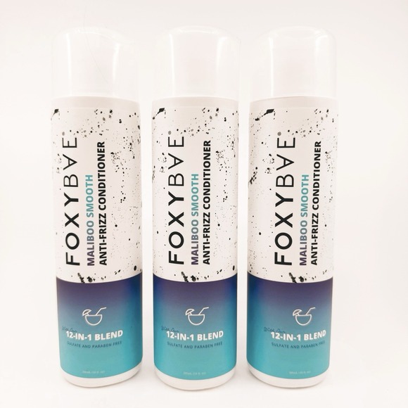 foxybae Other - FoxyBae 3 PACK Maliboo Smooth Anti Frizz Conditioner 12 oz Exp 07/2027 SEALED